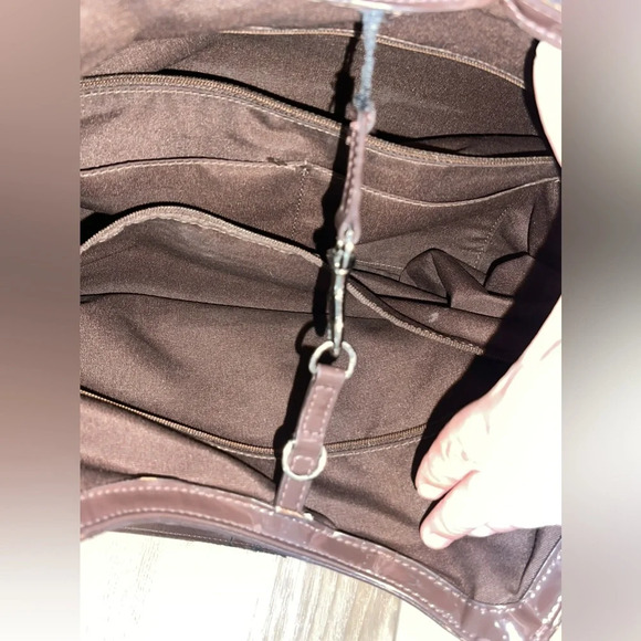 COACH Preowned Handbag F28503 Signature Stripe 12cm Devin shoulder tote bag - Picture 5 of 11